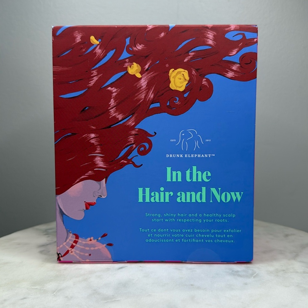 NIB Drunk Elephant In the Hair and Now Hair Gift Set